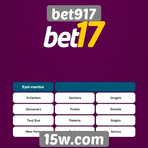 Métodos de pagamento disponíveis no site bet917