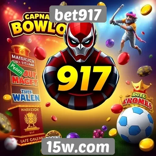 Variedade de jogos disponíveis na plataforma bet917